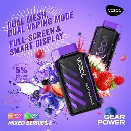VOZOL vapes are modern disposable vape devices designed with a sleek, portable format and user-friendly operation. Known for their contemporary designs, flavorful options, and convenient disposable format, VOZOL products are aimed at adult nicotine consumers looking for an easy-to-use vaping device. Availability, nicotine strength, and flavors vary by model and market. For adults of legal vaping age only.