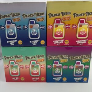 PAPA’S HERB 1.25G 100% Liquid Live Resin Disposable