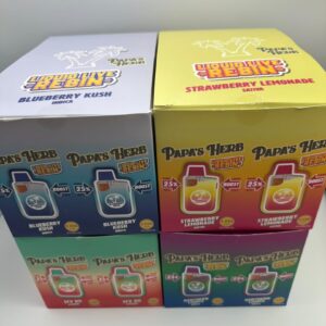 PAPA’S HERB 1.25G 100% Liquid Live Resin Disposable