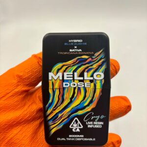 MELLO DOSE 2G Switch Disposables, MELLO DOSE 2G Disposable, MELLO DOSE Switch Disposable, MELLO DOSE Vape, MELLO DOSE 2G Vape, 2G Disposable Vape