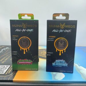 MUHA 2G “Golden Hours” Disposable is a premium 2-gram disposable vape designed for adult consumers seeking a convenient, flavorful vaping experience